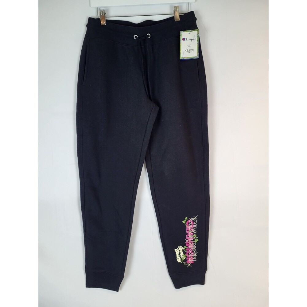 NWT Champion x Merlot Reverse Weave Joggers Womens Medium Graffiti Artist Colab
